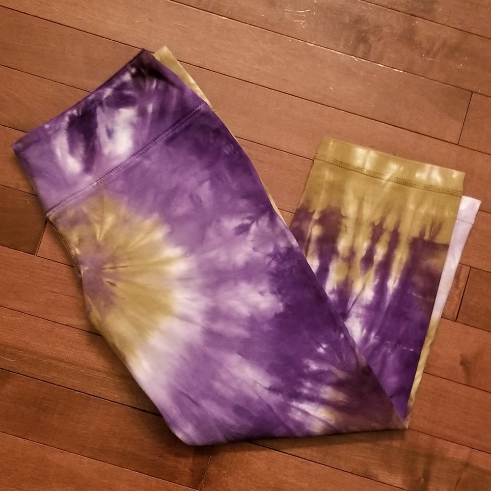 Om Clothing Tie Dye Yoga/Workout pants size medium